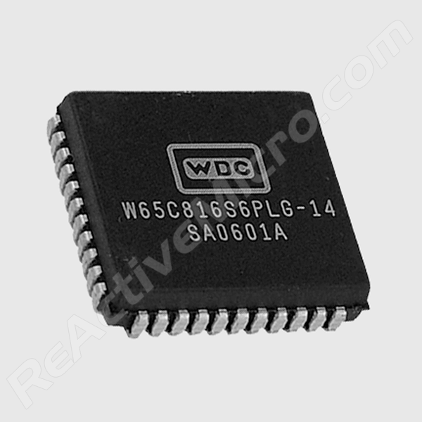 TransWarp GS/ZIP-GSX CPU, Western Design Center W65C816S - PLCC